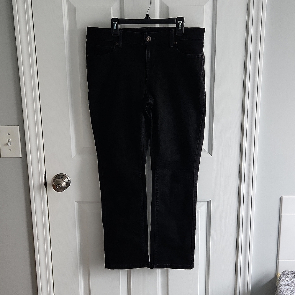 L.L.Bean women's black jeans.